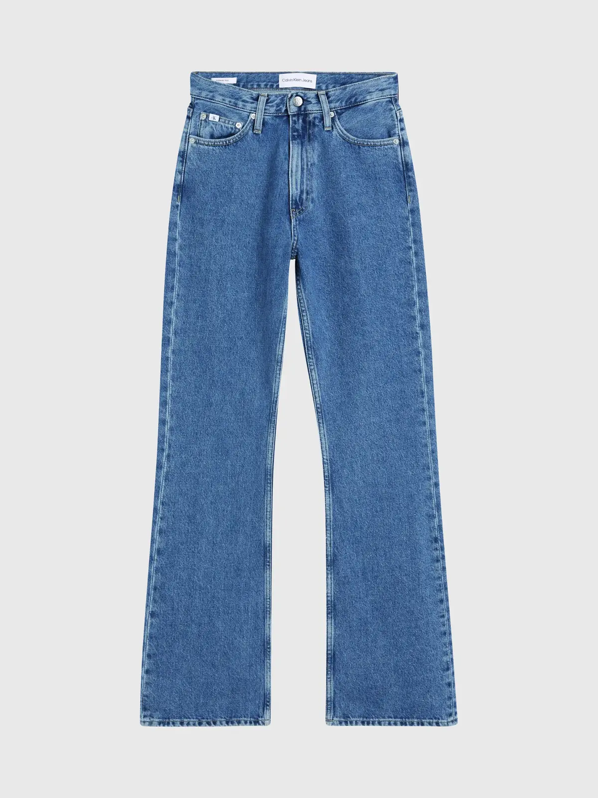 Calvin Klein AUTHENTIC BOOTCUT Kadın Mavi Kot Pantolon