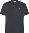 Calvin Klein SS EASY MONOGRAM TEE Erkek Gri T-Shirt