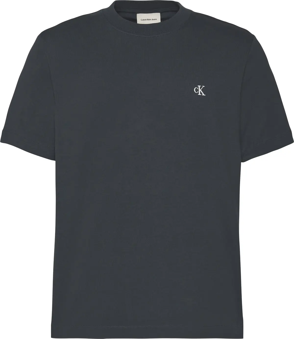 Calvin Klein SS EASY MONOGRAM TEE Erkek Gri T-Shirt