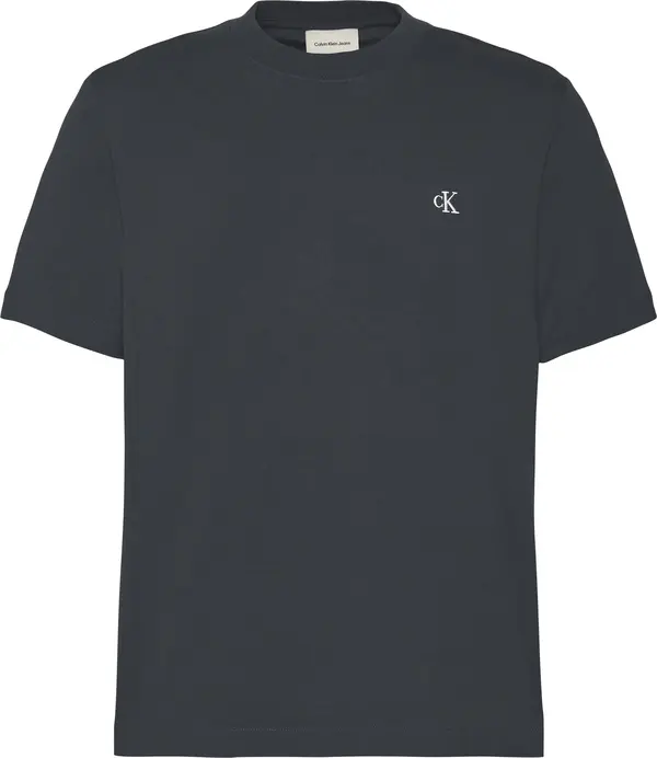 Calvin Klein SS EASY MONOGRAM TEE Erkek Gri T-Shirt