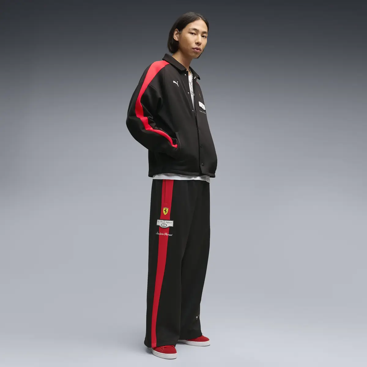 PUMA Ferrari T7 Track Pant Siyah Erkek Eşofman Altı