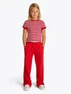RUFFLE STRIPE TOP SS, XLG