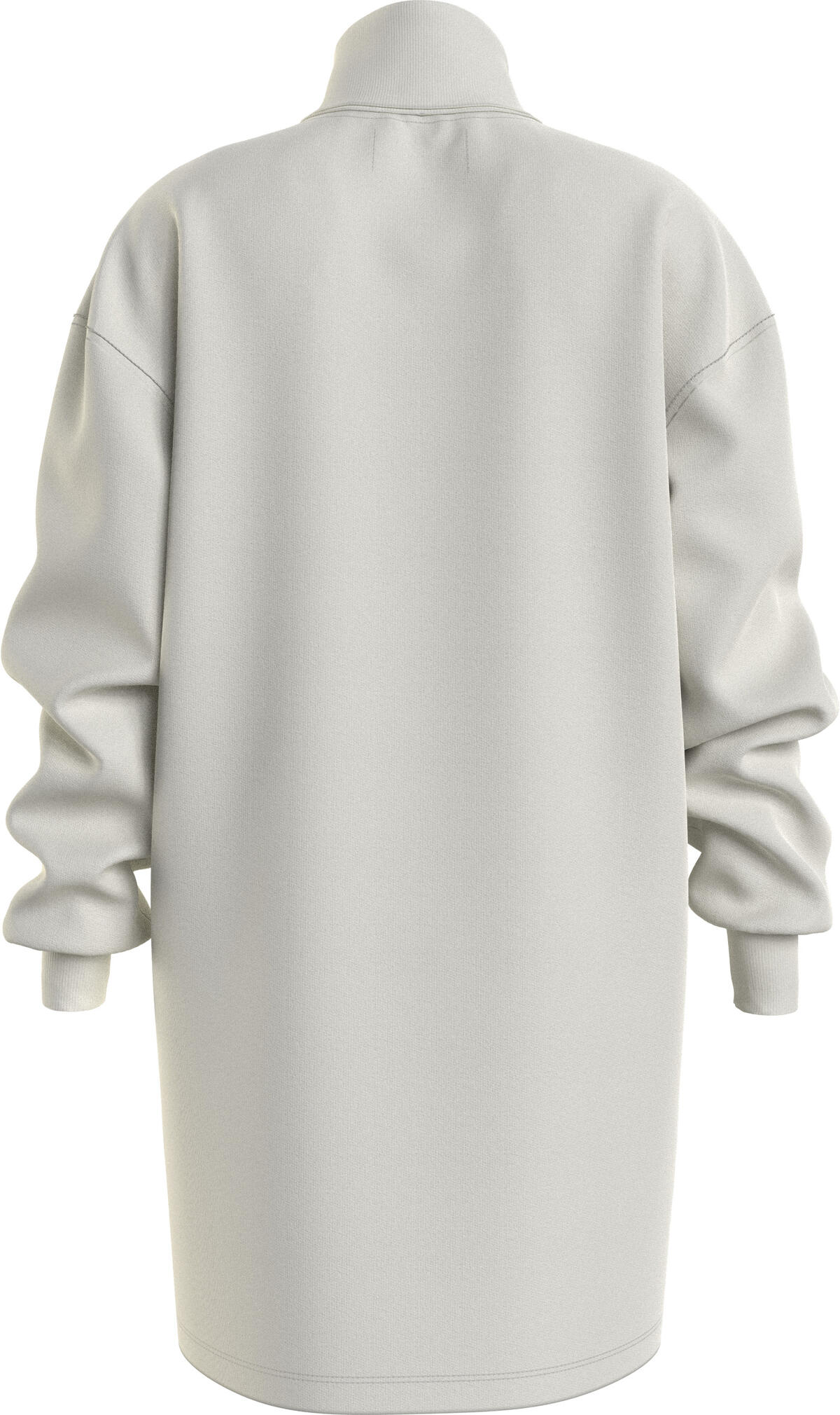 Calvin Klein MONOLOGO ROLL NECK D Kadın Krem Elbise