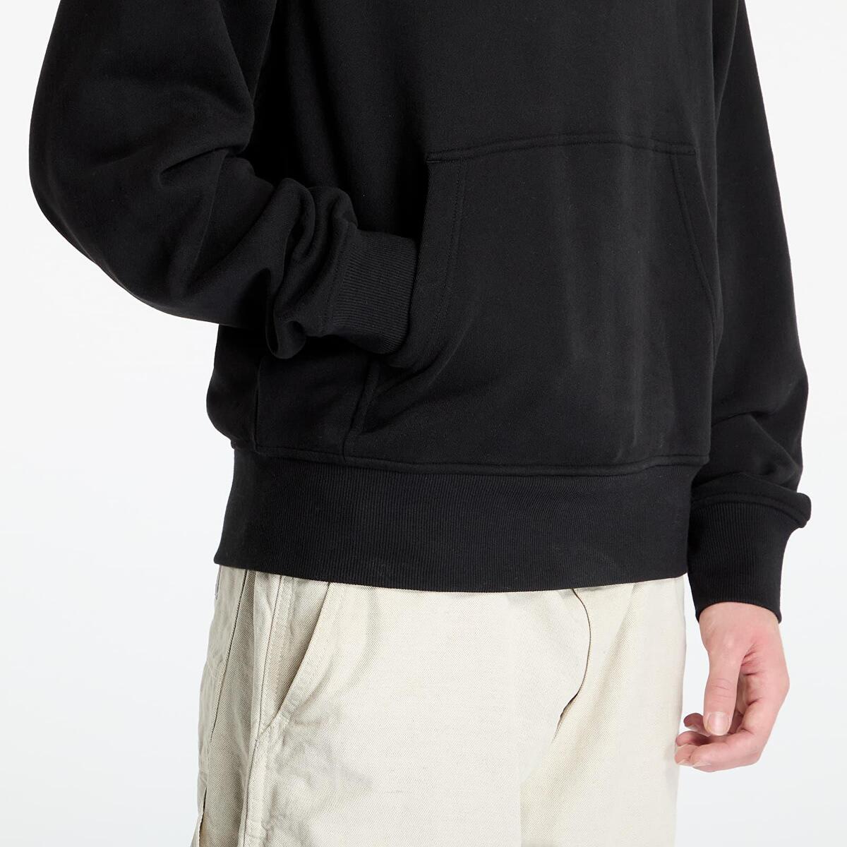 Calvin Klein EMBROIDERED BOX HOOD, BEH Siyah Erkek Hoodie