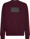 Calvin Klein TEXTURED LOGO BOX CO Erkek Bordo Sweatshirt