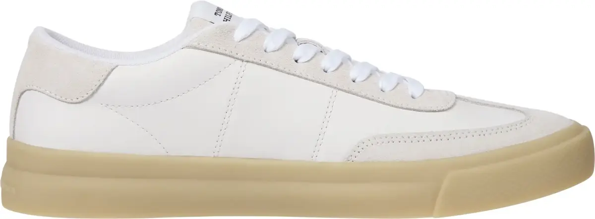 Tommy Hilfiger TH CUPSET SUMMER LTH, AF3 Krem Erkek Spor Ayakkabı & Sneaker