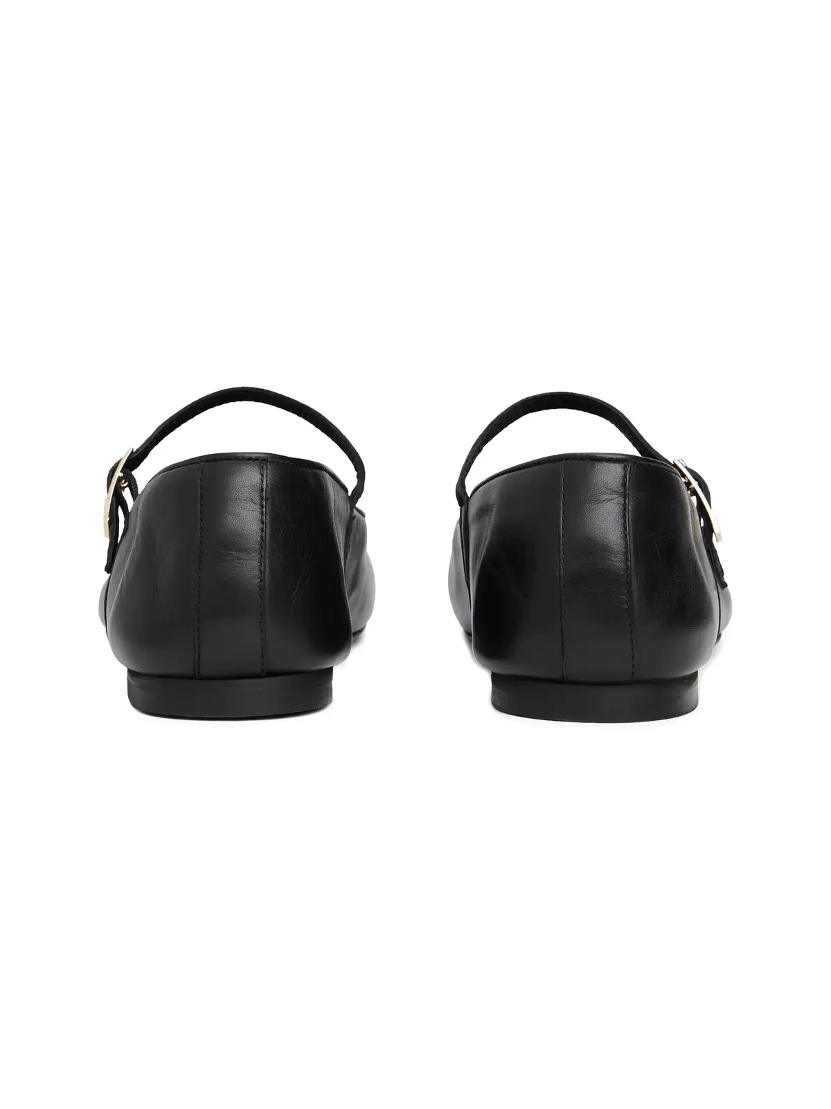 Tommy Hilfiger SMOOTH LEATHER MARYJ Kadın Siyah Babet