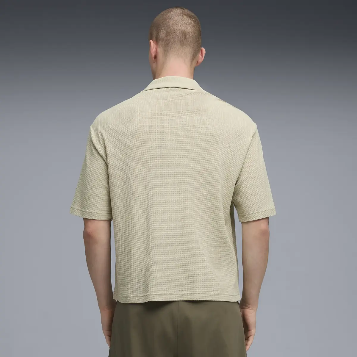 Puma WARDROBE ESS Shirt Bej Erkek T-Shirt