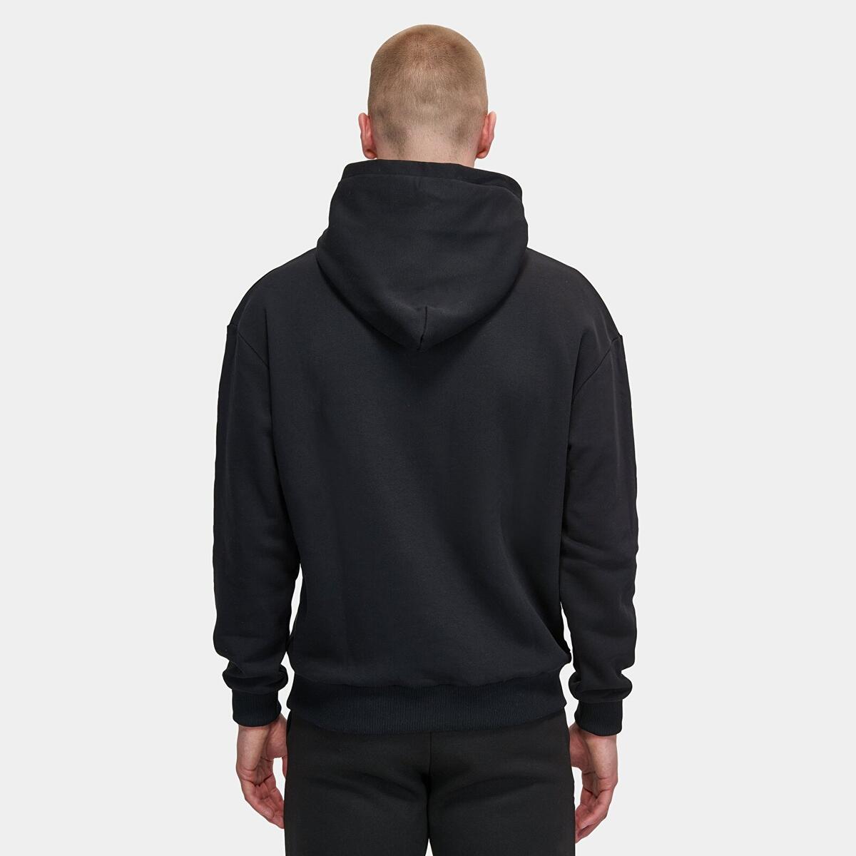 New Balance MNH3333 Erkek Siyah Sweatshirt