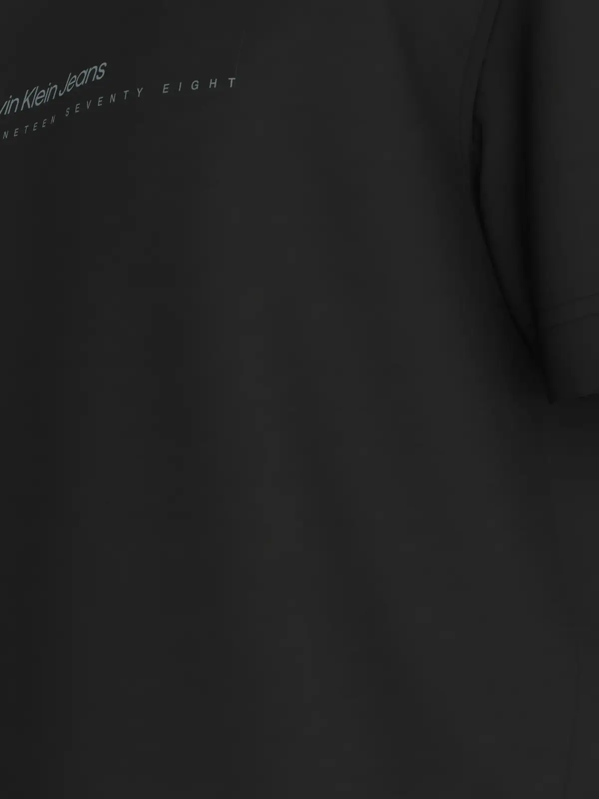 Calvin Klein Siyah Erkek T-Shirt & Polo