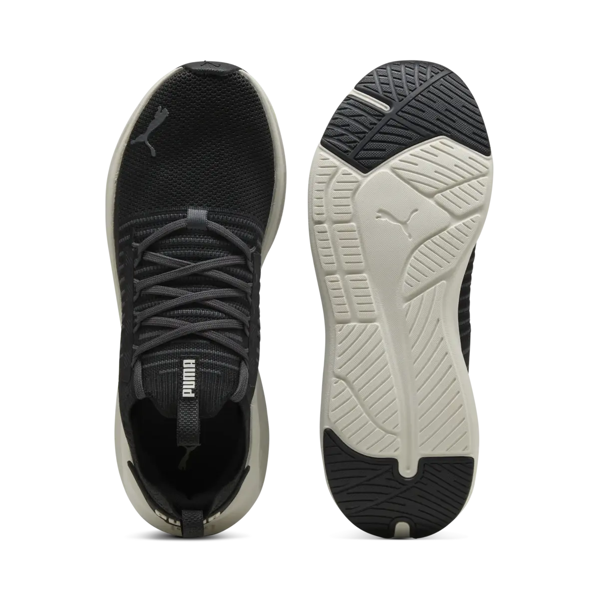 Puma Softride Symmetry Fuzion LS Siyah Erkek Yürüyüş ve Koşu Ayakkabısı