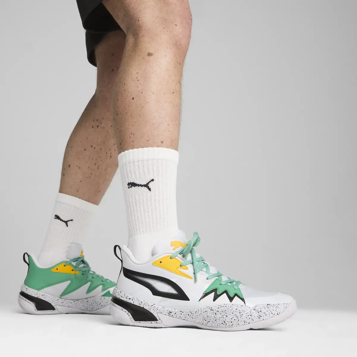 Puma Genetics Speckle Gri Erkek Spor Ayakkabı