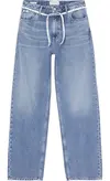 Calvin Klein 90S STRAIGHT Kadın Mavi Kot Pantolon