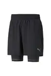 Puma Run 2In1 5 Short M Siyah Erkek Şort