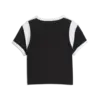 Puma Graphic Ringer Baby Tee Siyah Kadın T-Shirt