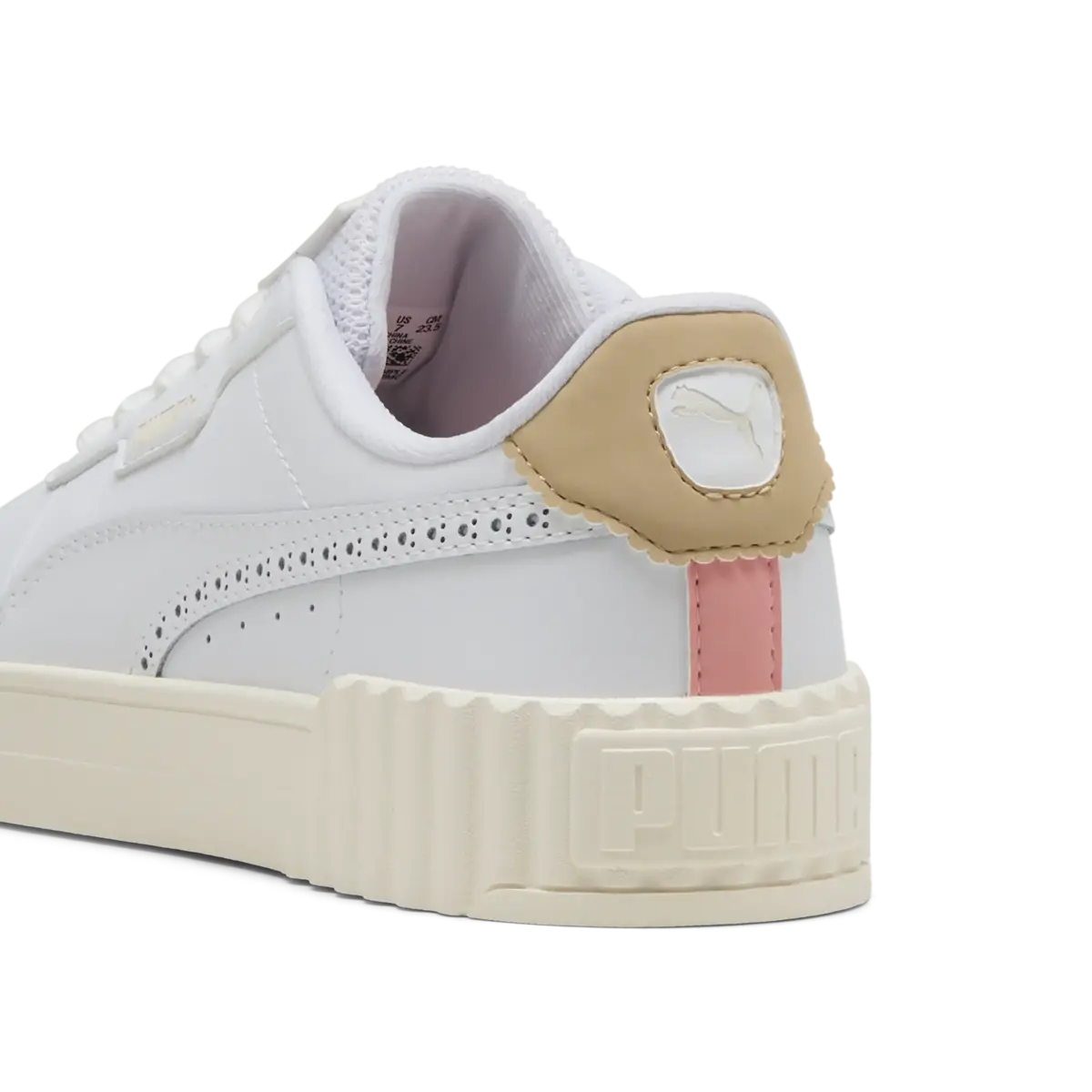 Puma Carina 3.0 Bold Elegance Beyaz Kadın Spor Ayakkabı