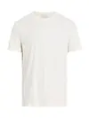 Calvin Klein LINEN COTTON T-SHIRT Beyaz Erkek Tişört