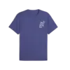 Puma GRAPHICS RUNNING SLOGAN TEE Lacivert Erkek T-Shirt