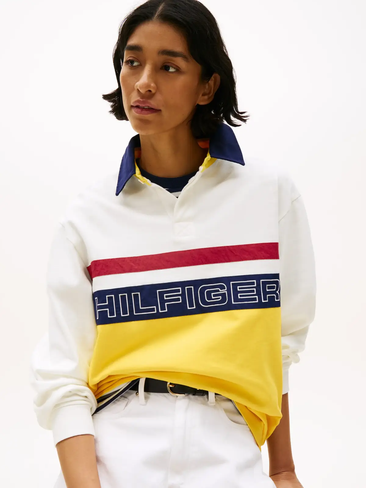 Tommy Hilfiger GI SAILING RUGBY POL, ZH1 Sarı Erkek Sweatshirt