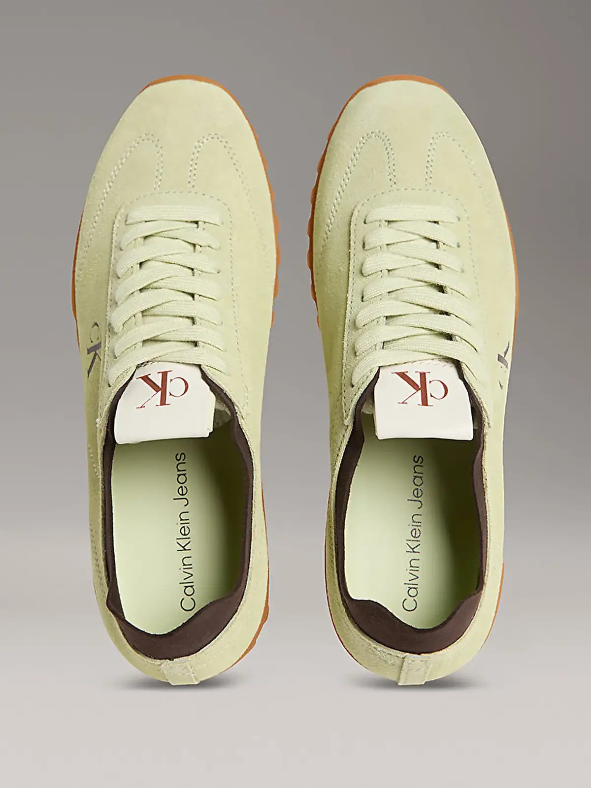 Calvin Klein LOW PROFILE RUNNER MG SUE Bej Kadın Günlük Spor Ayakkabı