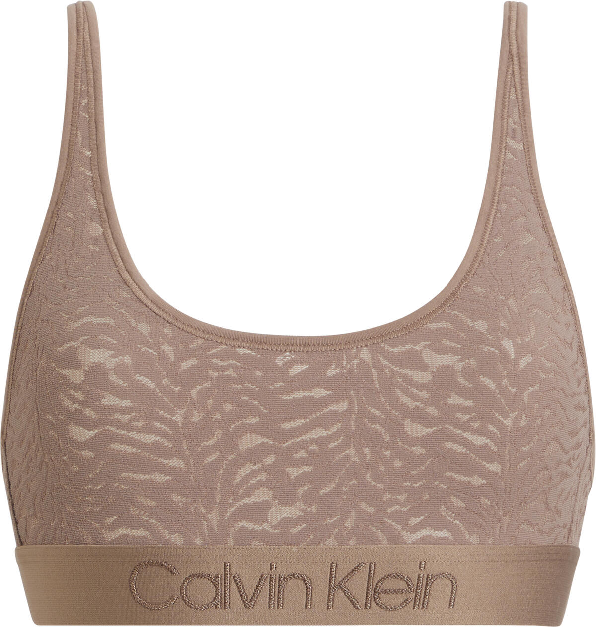 Calvin Klein UNLINED BRALETTE Kadın Bej Bralet