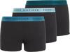 Tommy Hilfiger 3P TRUNK SHINE WB, 0YZ Siyah 3'lü Erkek Boxer