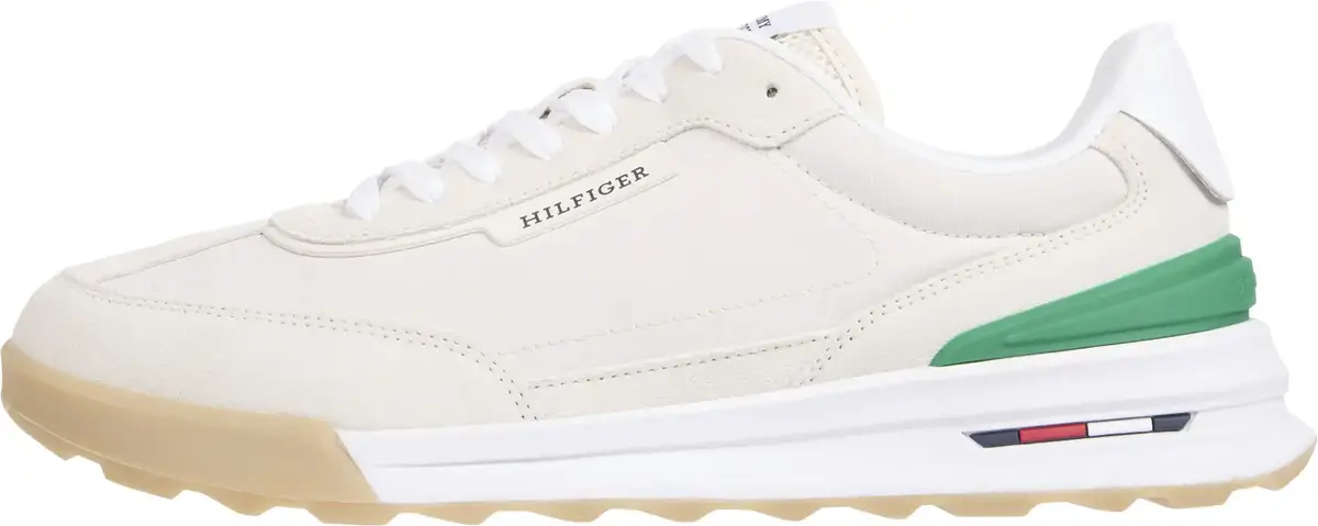 Tommy Hilfiger RETRO RUNNER SEASONA, AF3 Krem Erkek Spor Ayakkabı & Sneaker