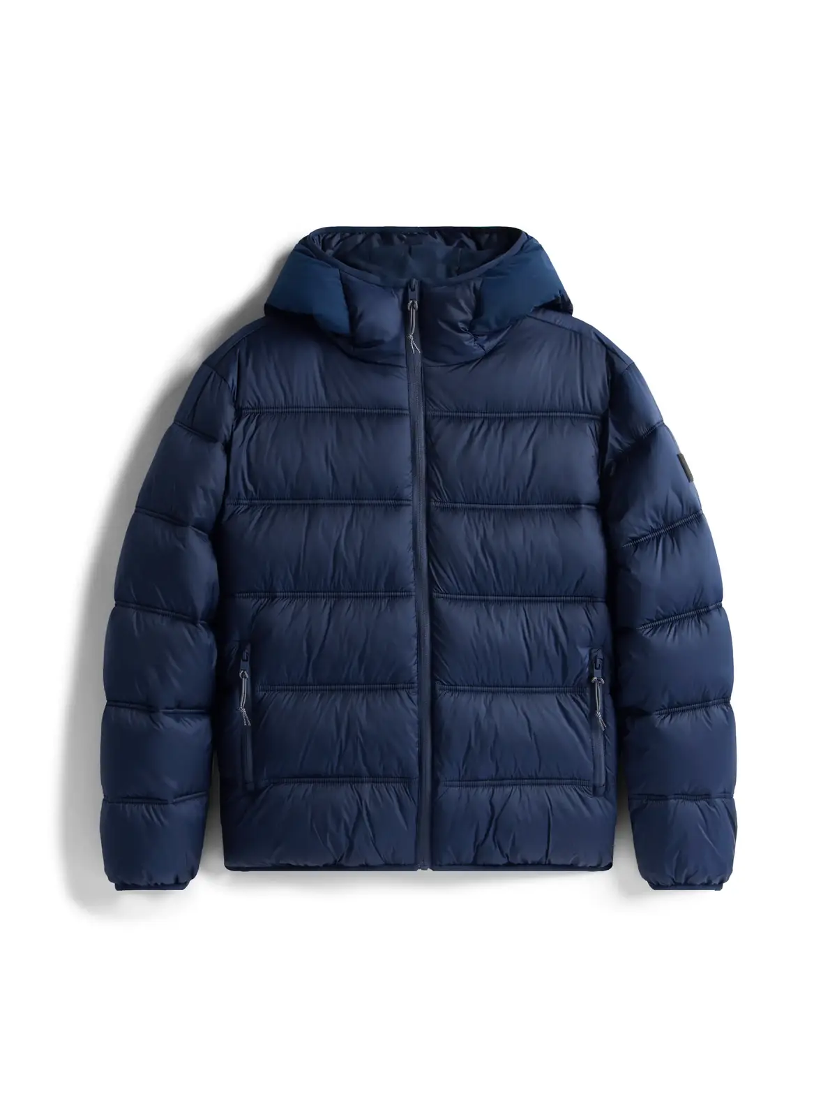 Tommy Hilfiger TJM HOODED LOGO JACK, C1G Lacivert Erkek Şişme Mont