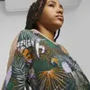 Puma T7 Vacay Queen Aop Siyah Çocuk Sweatshirt