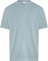 Calvin Klein BOLD WASHED CK APPLI, CKM Yeşil Erkek T-Shirt & Polo