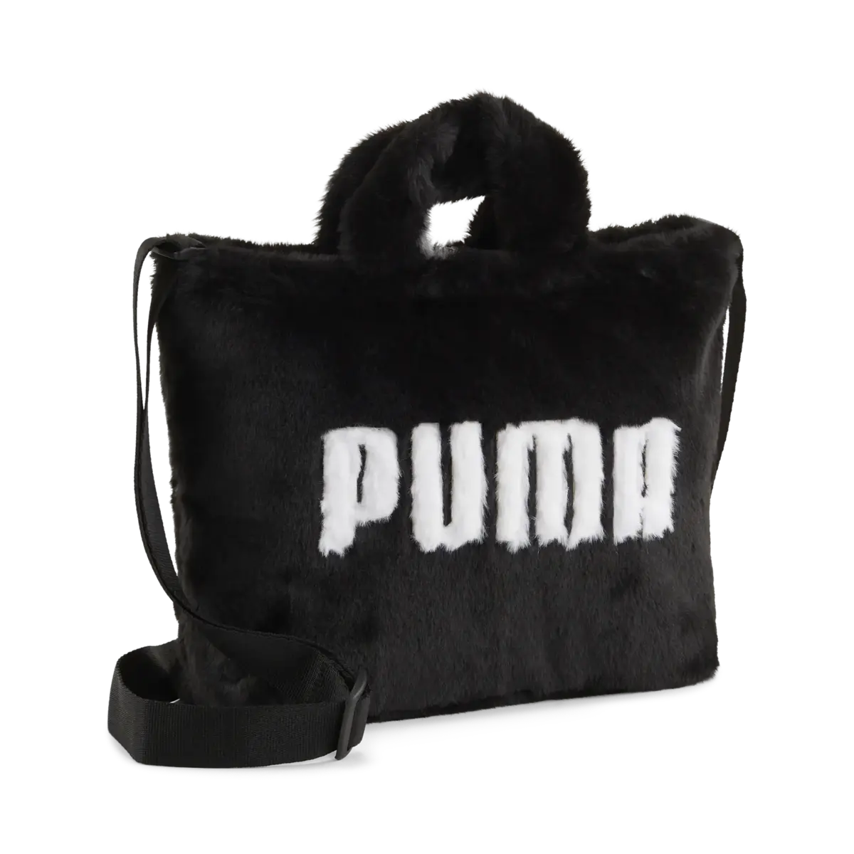 PUMA Core Fur Mini Tote Bag Kadın Siyah Omuz Çanta