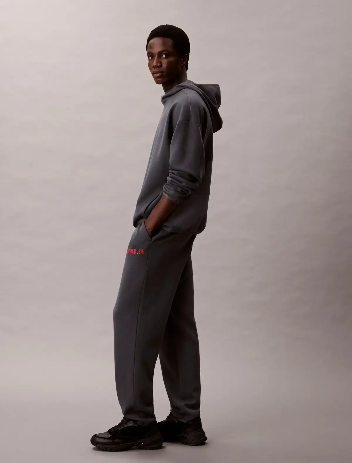 Calvin Klein JOGGER Gri Erkek Eşofman Alt