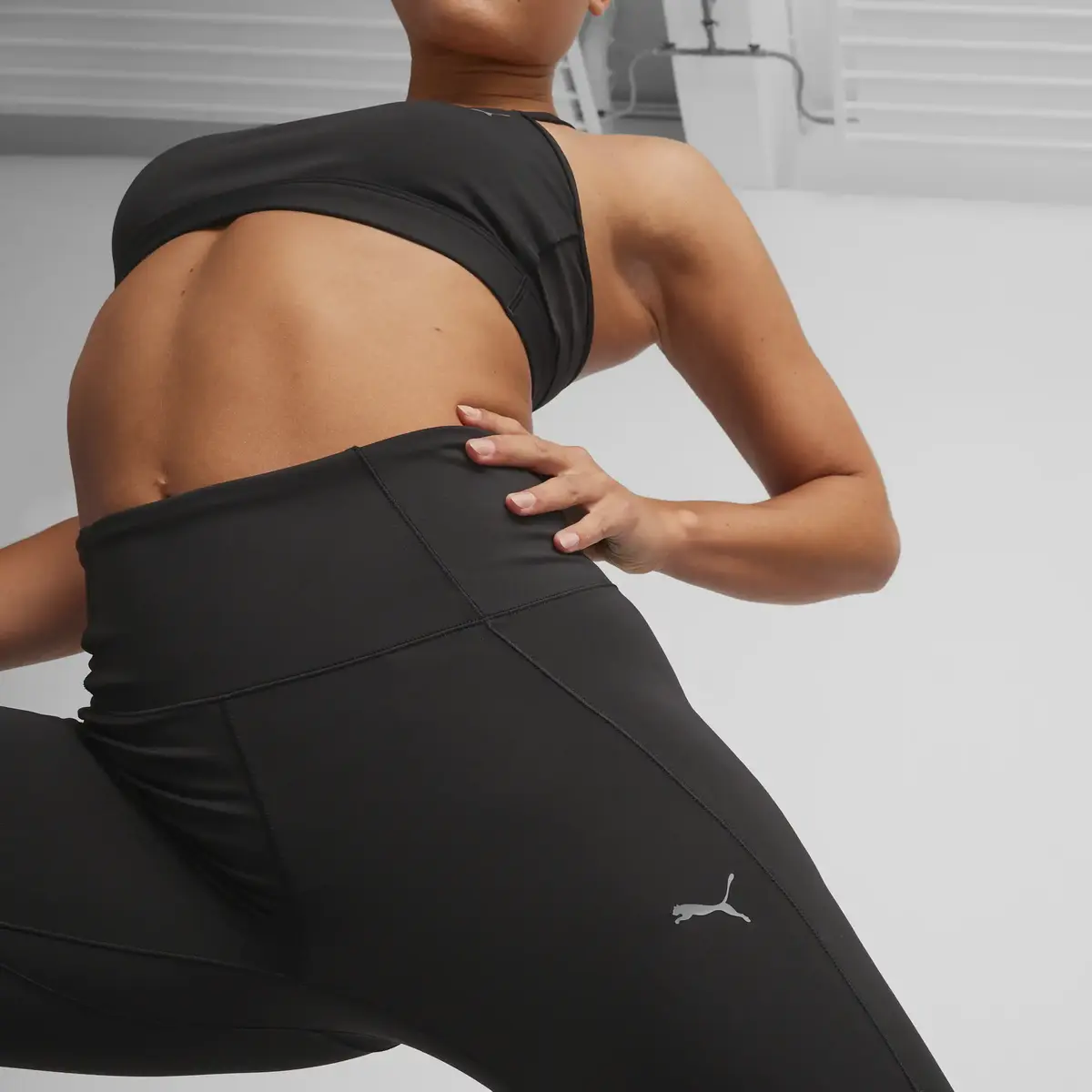 Puma STUDIO ULTRABARE TREND TIGHT Siyah Kadın Tayt