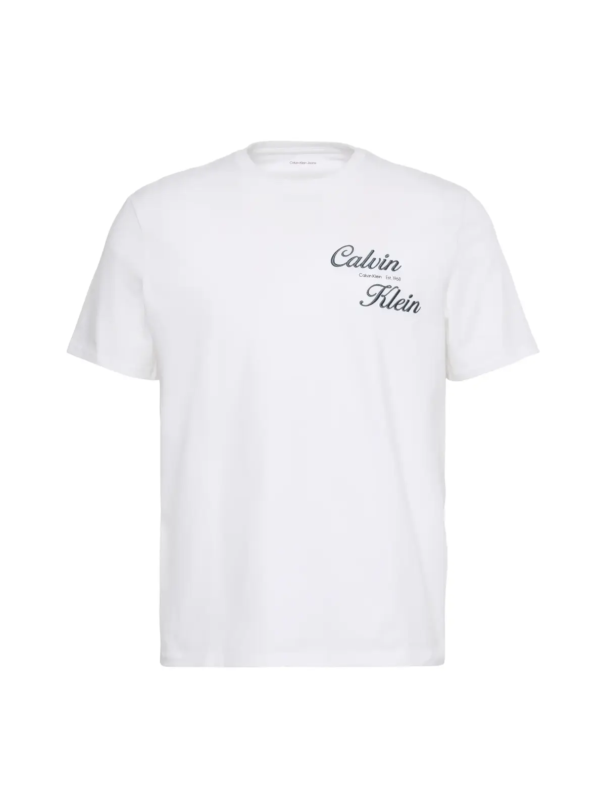 Calvin Klein SS 30s EU CALVIN KLE, YAF Beyaz Erkek T-Shirt