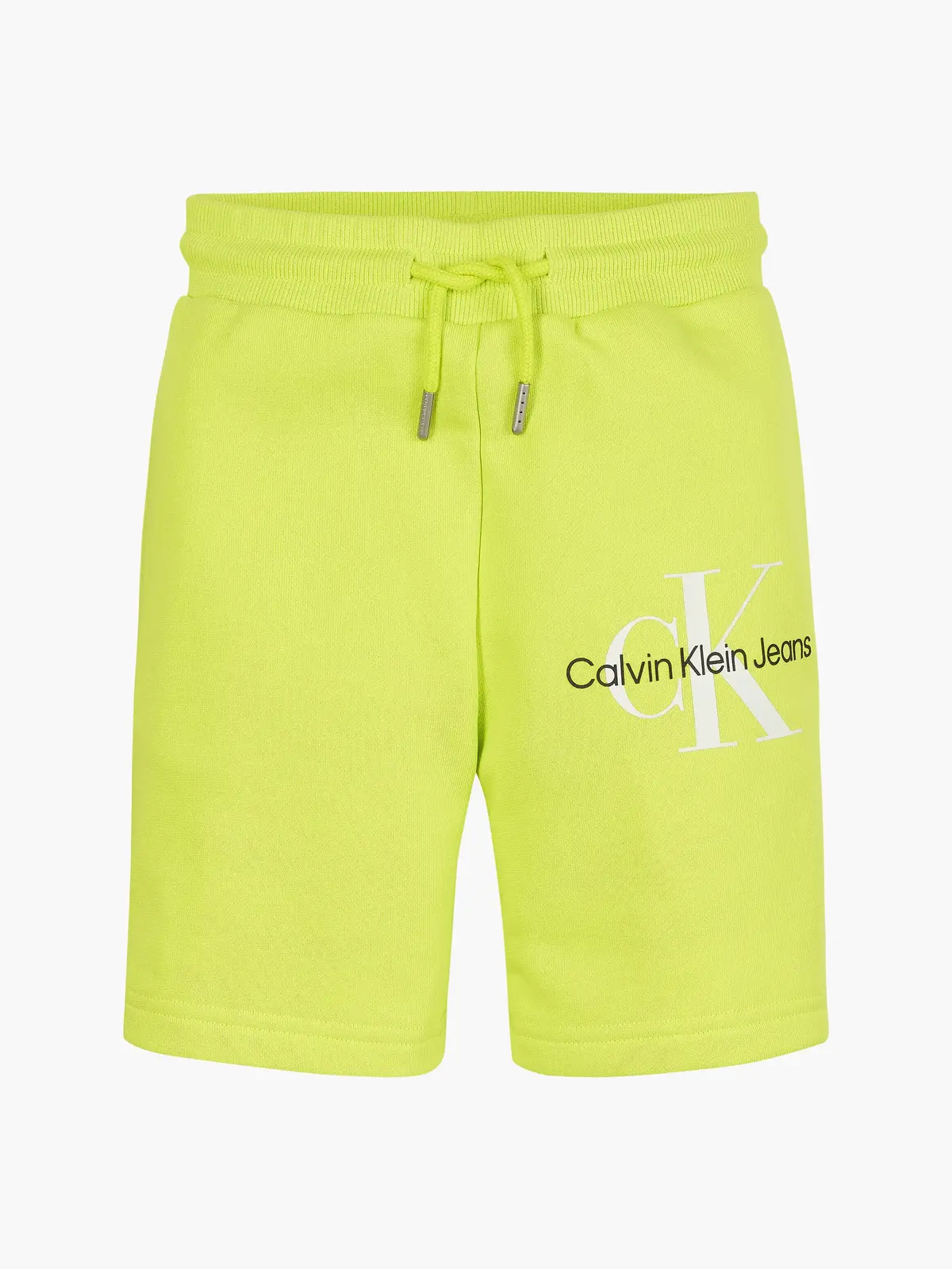 Calvin Klein GLOW IN THE DARK LOG Erkek Sarı Şort