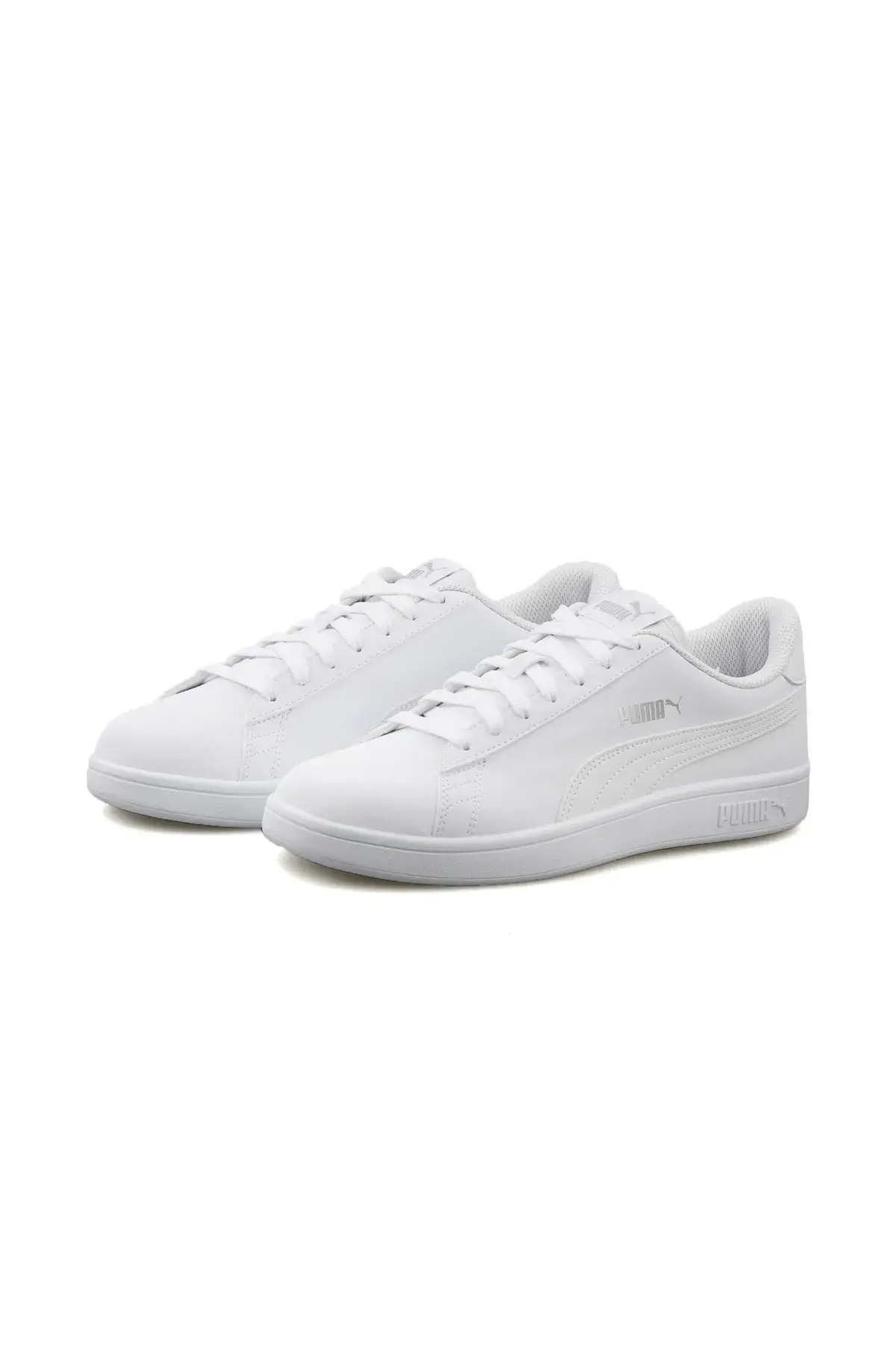 Puma Smash v2 Buck - Beyaz Erkek Günlük Spor Ayakkabı