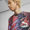 Puma Fandom Aop Tee Mor Erkek T-Shirt