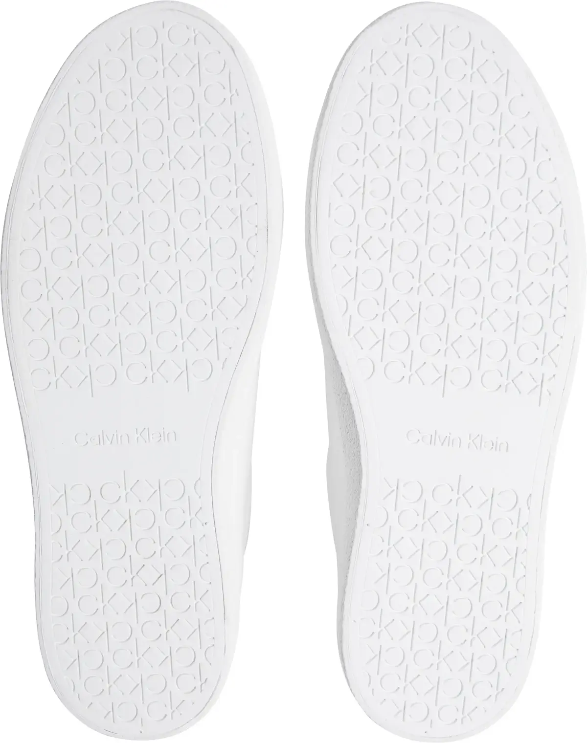 Calvin Klein VULC LACE UP TEXTURE, 02U Beyaz Kadın Spor Ayakkabı & Sneaker