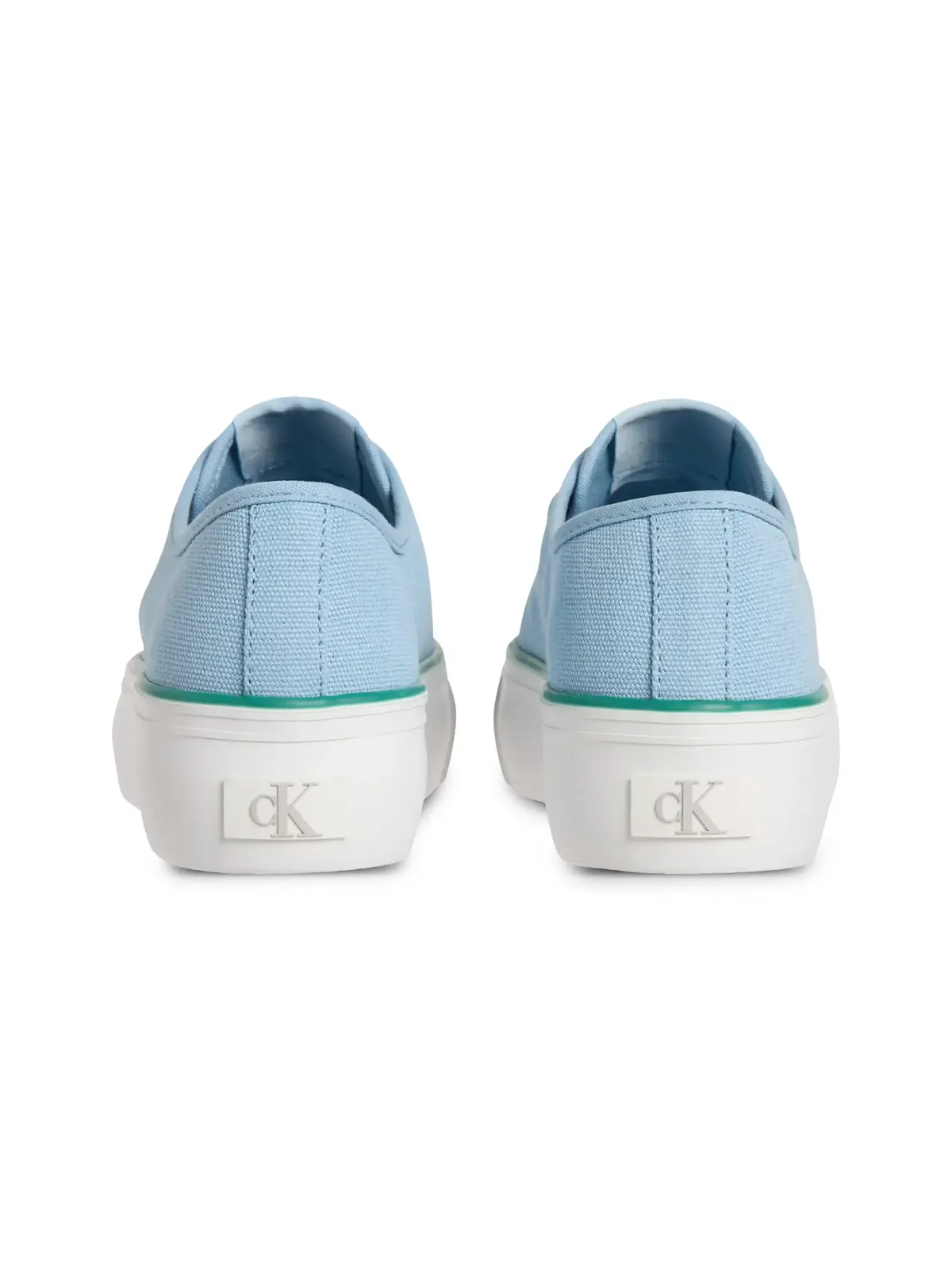 Calvin Klein VULC FLATFORM CTN LO Mavi Kadın Spor Ayakkabı