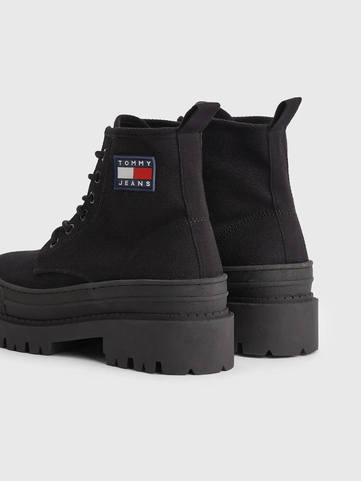 Tommy Hilfiger TOMMY JEANS FOXING B Kadın Siyah Bot