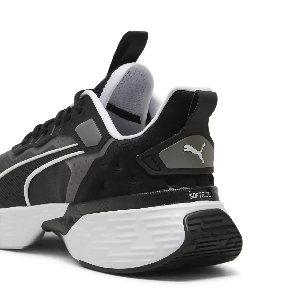 Puma Softride Sway Siyah Unisex Yürüyüş ve Koşu Ayakkabısı