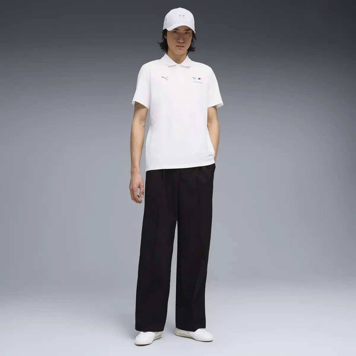 Puma BMW MMS Ess Polo Beyaz Erkek T-Shirt & Polo