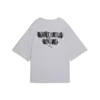 PUMA GRAPHICS Tee Gri Kadın T-Shirt & Polo