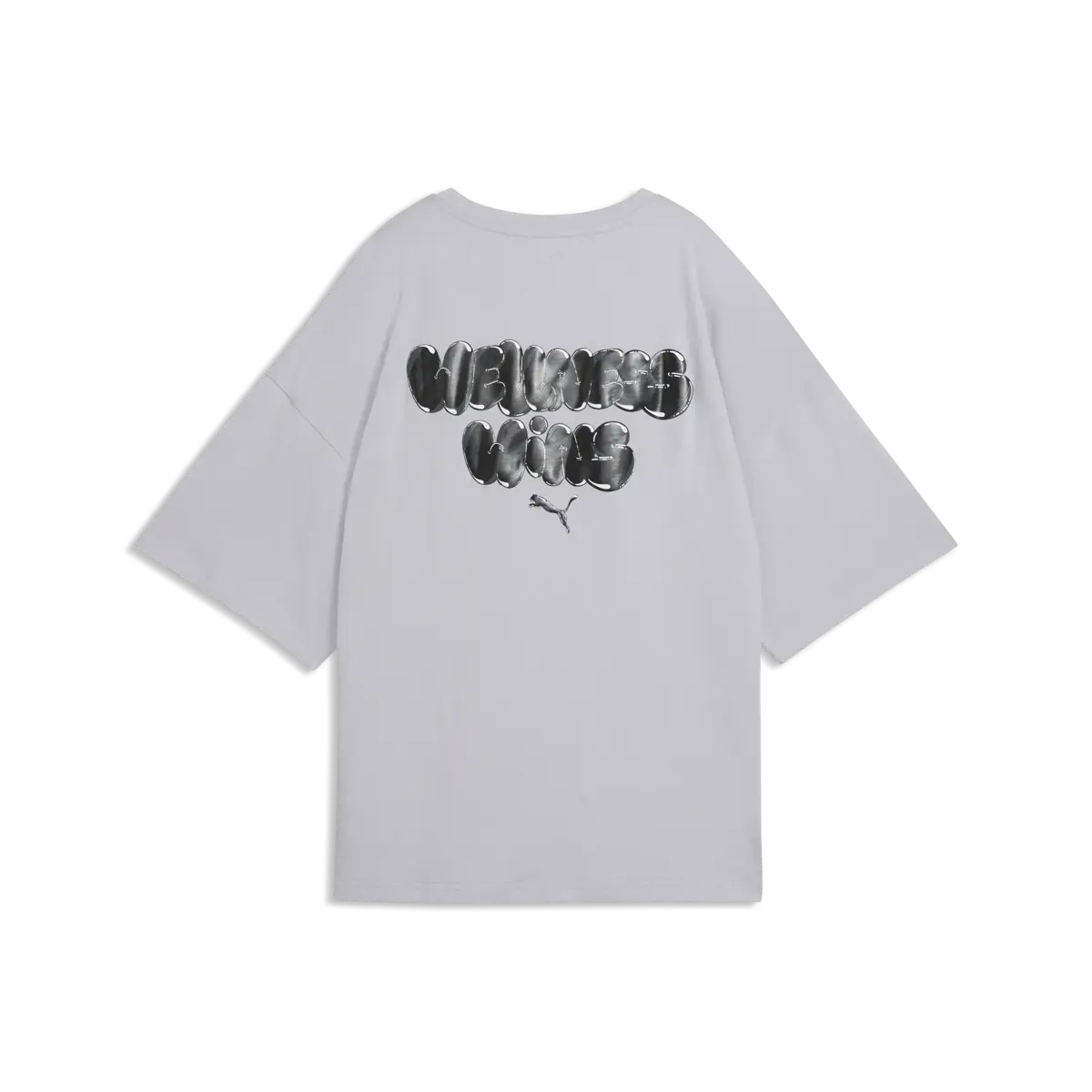PUMA GRAPHICS Tee Gri Kadın T-Shirt & Polo