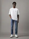 Calvin Klein SLIM TAPER, 1A4 Mavi Erkek Jean Pantolon