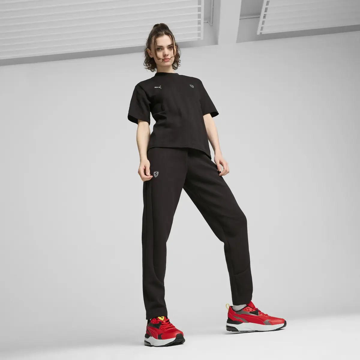 Puma Ferrari VIS2K Kırmızı Erkek Günlük Spor Ayakkabı