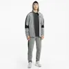Puma EVOSTRIPE Core FZ Hoodie Gri Erkek Fermuarlı Ceket