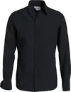 Calvin Klein MONOGRAM BADGE SHIRT Erkek Siyah Gömlek