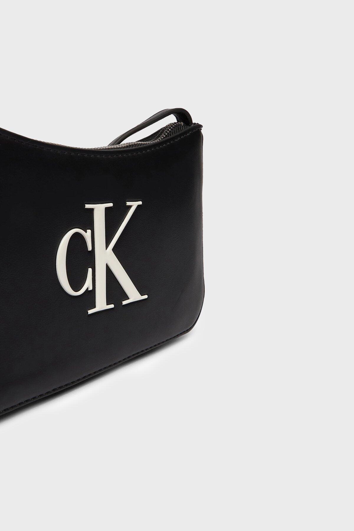 Calvin Klein BOLD CK MINI BAG Siyah Kadın Çapraz Çanta