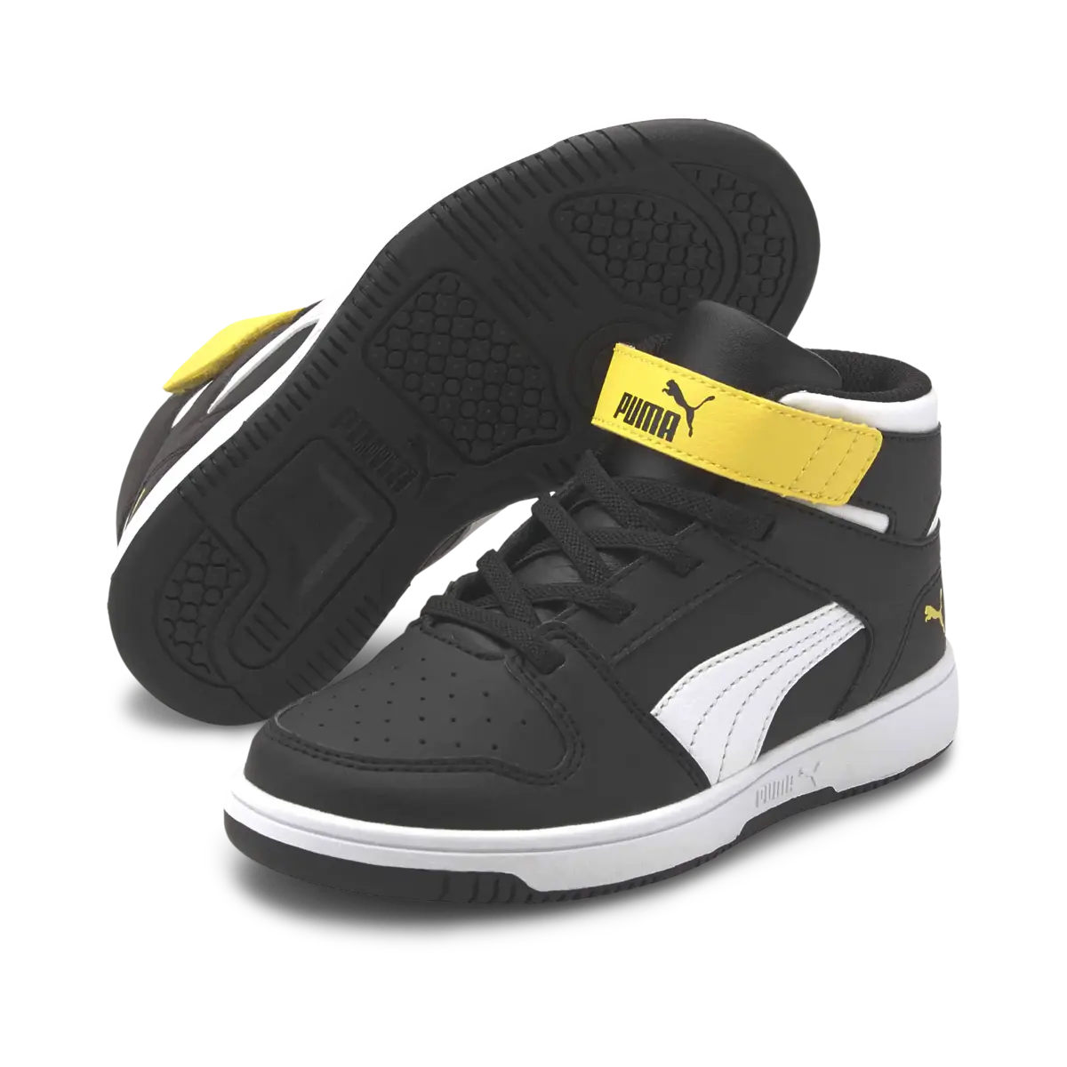 Puma Rebound Layup SL V PS Siyah Çocuk Spor Ayakkabı